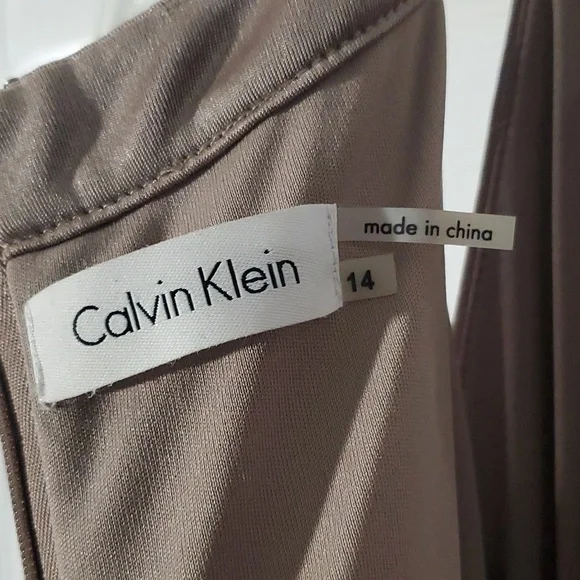 NEW Calvin Klein Wedding Party Mother of Bride Maxi Dress Size 14 - Picture 13 of 16